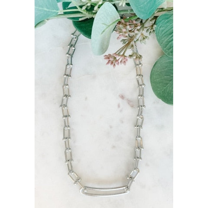 Chunky Link Necklace Gold