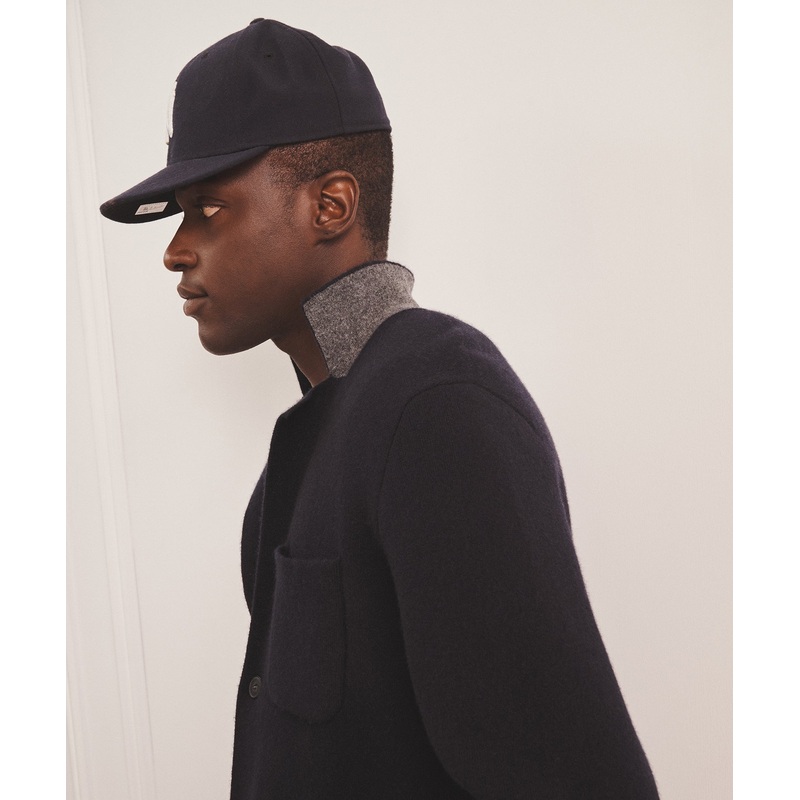 Luxe Cashmere Double Knit Blazer Navy XS