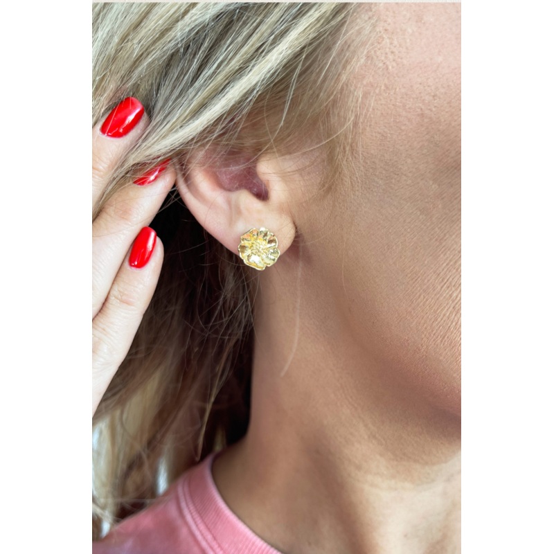 Sofia Stud Earrings Gold