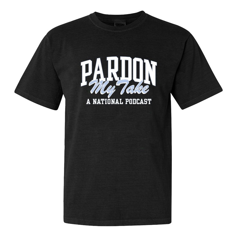 A National Podcast Tee Black S