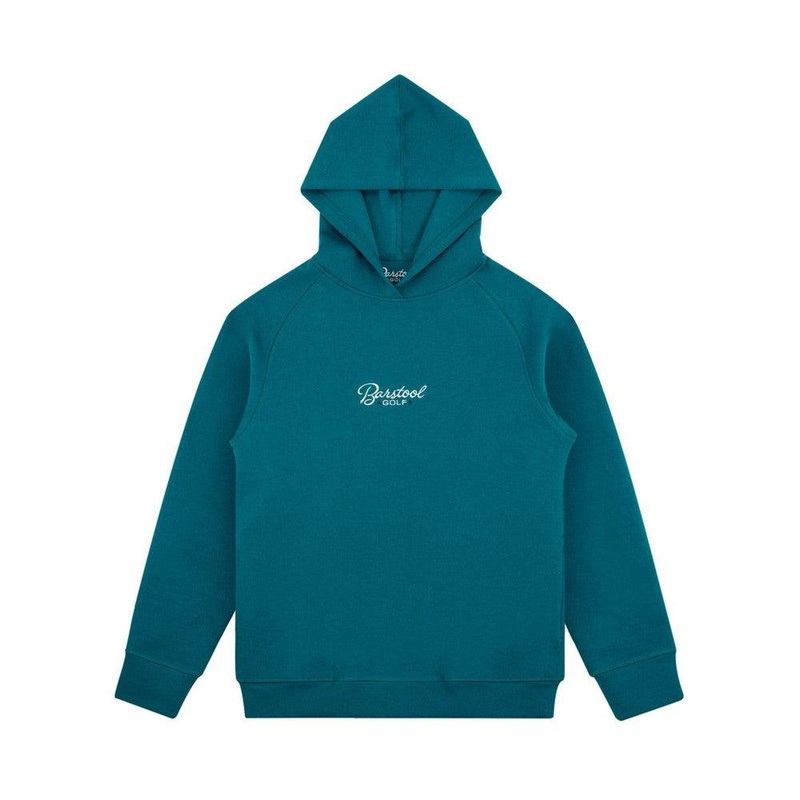 Barstool Golf Performance Hoodie Teal S
