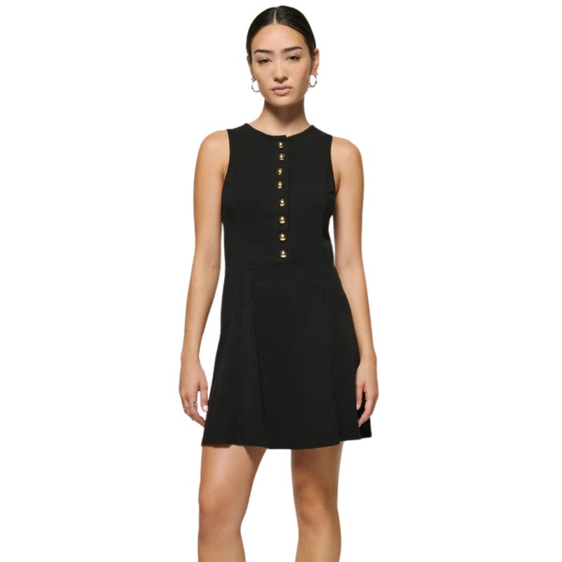 Jayna Dress, Jet Black XS