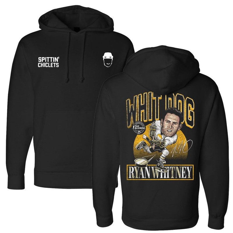 Spittin Chiclets x NHL Alumni Association Whit Dog Hoodie Black S