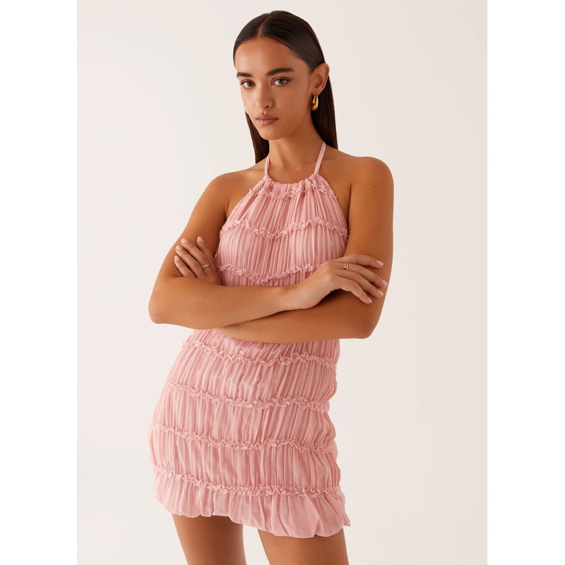 Aullie Mini Dress – Pink Pink US 0