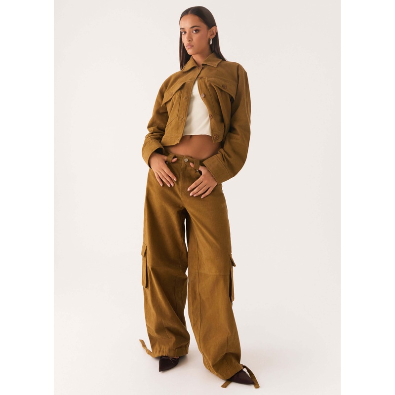 Back In Time Cargo Pant – Brown Brown US 0