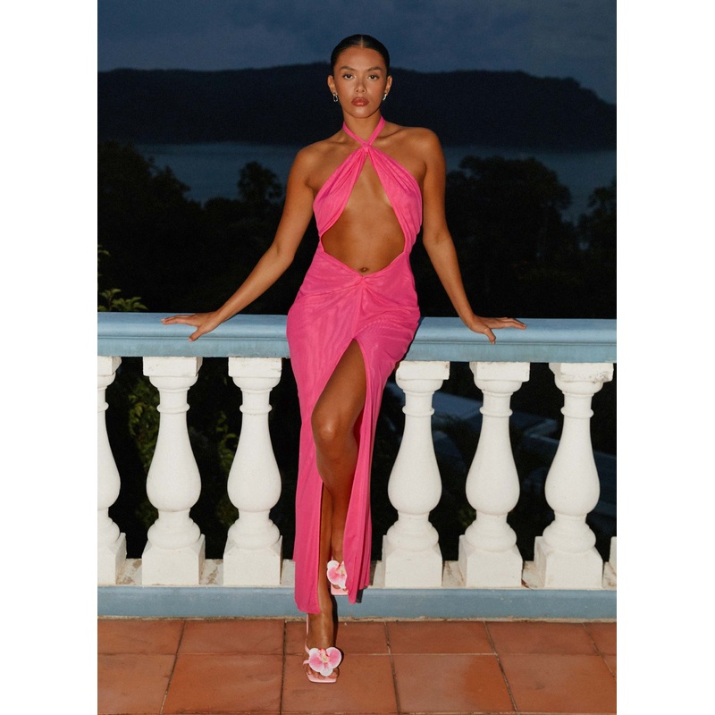 Centre Stage Maxi Dress – Pink Pink US 0