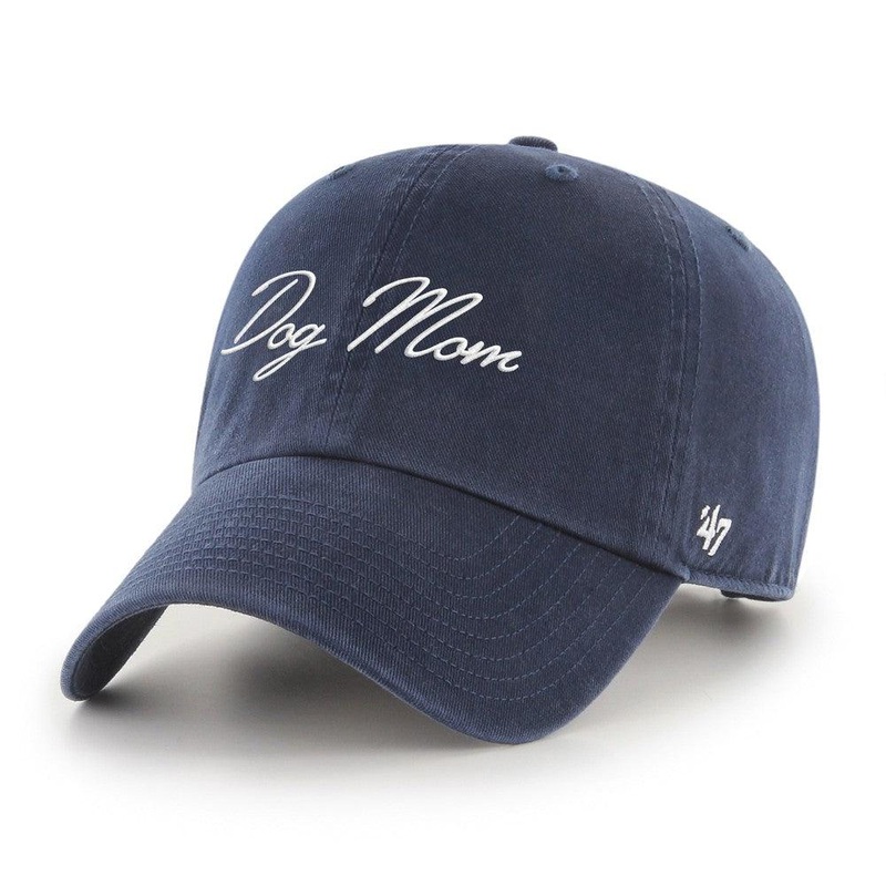 Dog Mom ’47 Clean Up Hat Navy One Size
