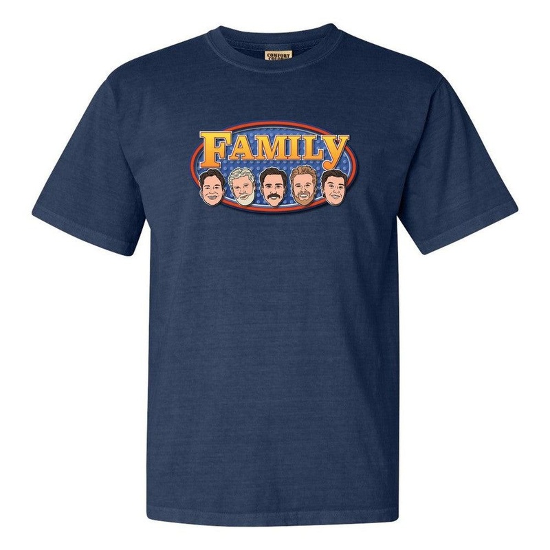 Family Graphic Tee Navy S