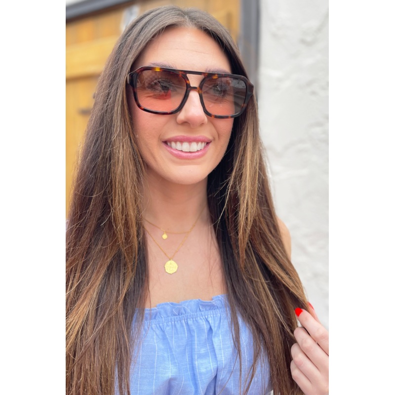 Fenix Sunglasses Dark Tortoise/Gradient Gray