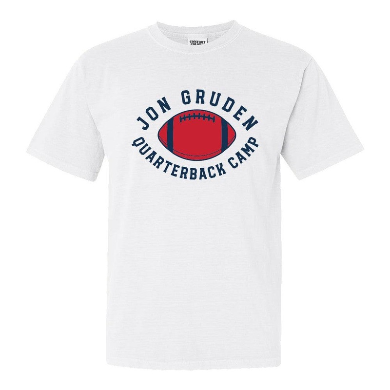 Gruden QB Camp Tee White S