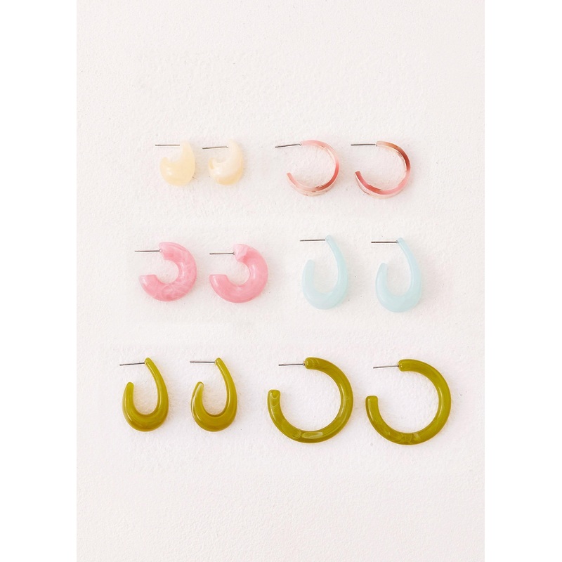 Moana Earrings – Multi Multi One Size