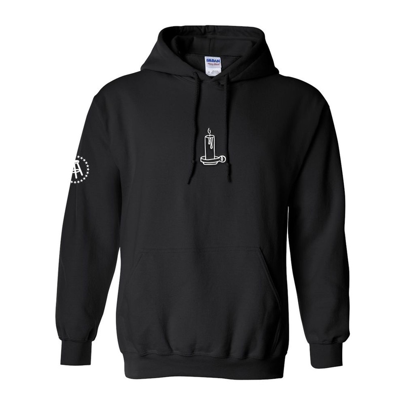 Mook Can’t Sleep Embroidered Hoodie Black S