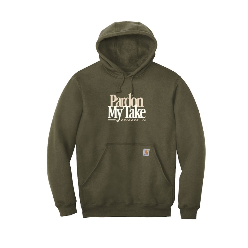 Pardon My Take Premium Hoodie Green S