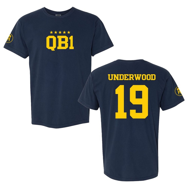 QB1 MI Tee Navy S