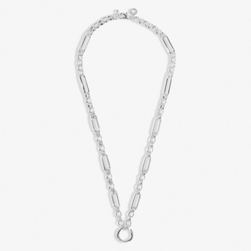 Chunky Oval Chain Necklace Gold Coated