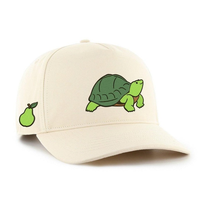 Mister Pear Turtle ’47 HITCH Snapback Hat Natural One Size