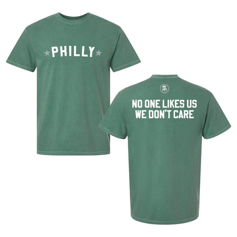 No One Likes Us PHL Tee Green S