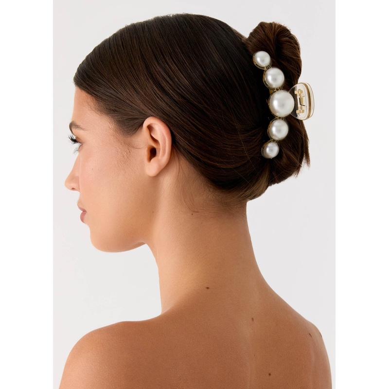 Oyster Club Claw Clip – Pearl Pearl One Size
