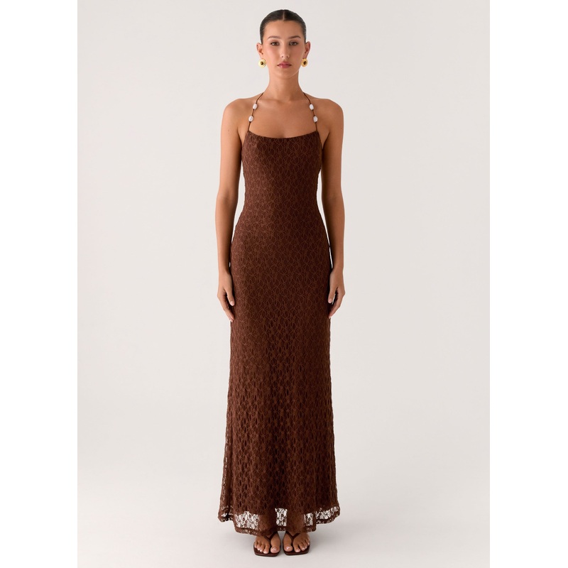 Promise Me Lace Maxi Dress – Chocolate Chocolate US 0