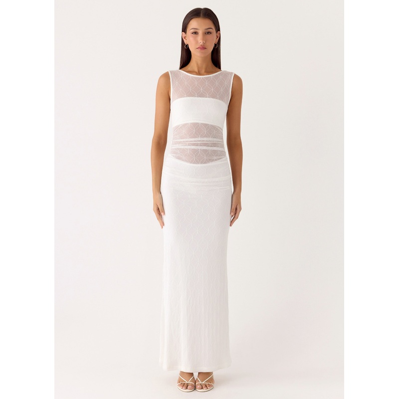 Sabre Maxi Dress – White White US 0