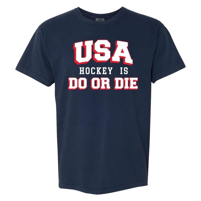 USA Do or Die II Tee Navy S