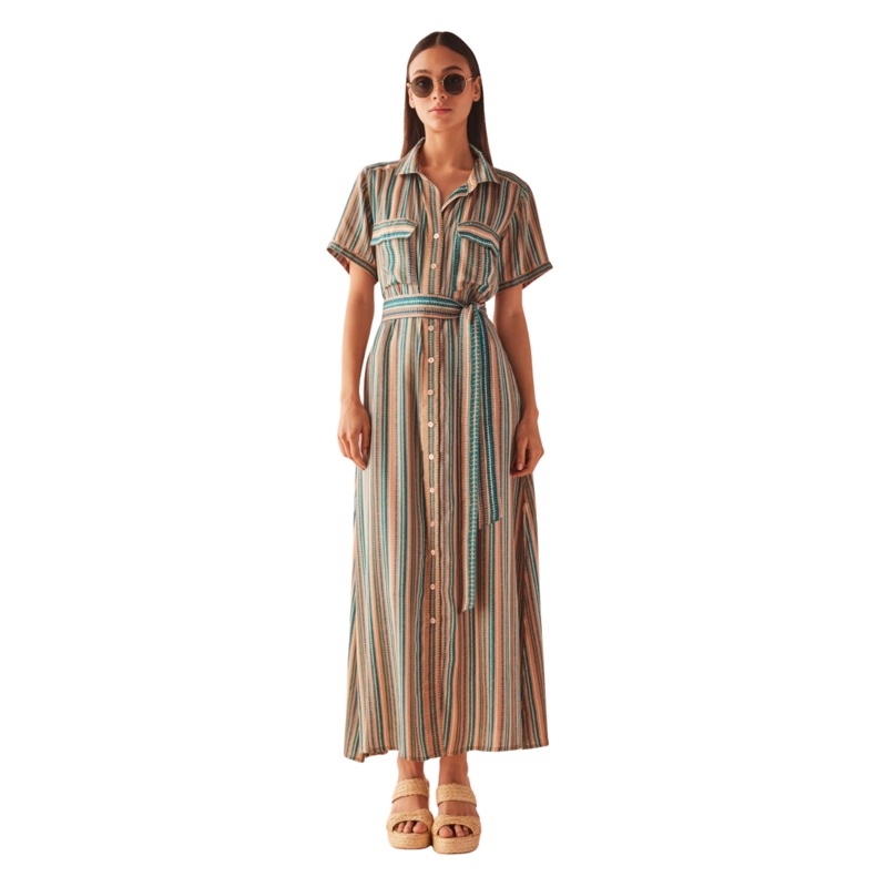 Amira Shirt Dress, Neea Tropic XS