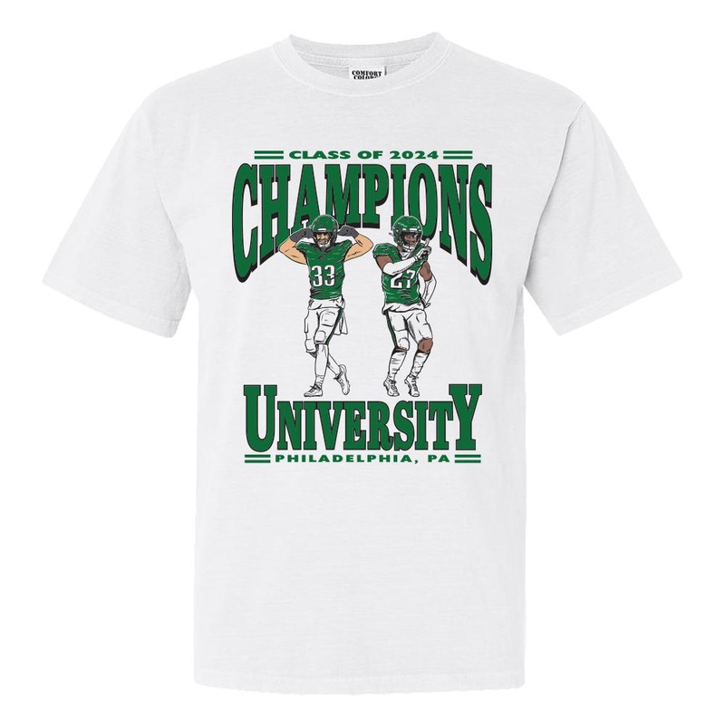 Champions University Tee White S