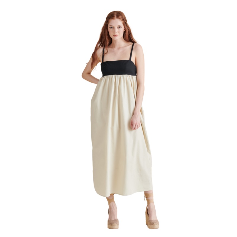 Emmaline Dress, Oatmeal XS