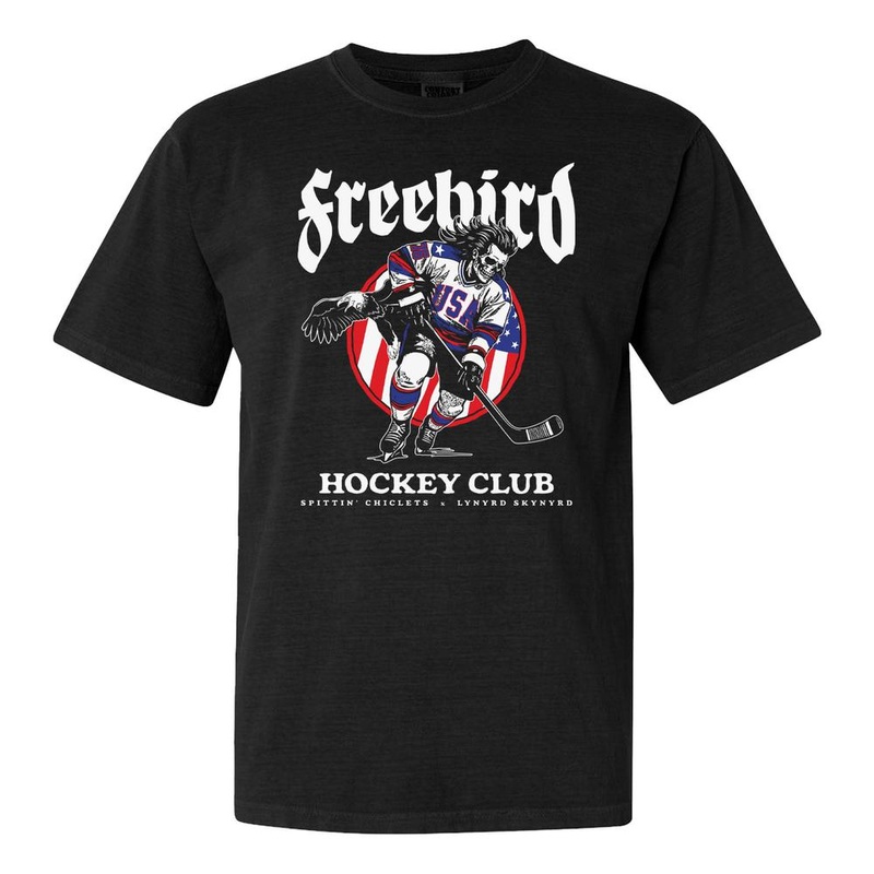 Freebird USA Spittin Chiclets x Lynyrd Skynyrd Tee Black S
