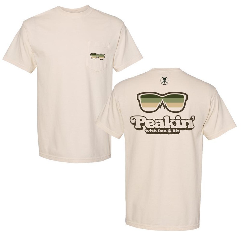 Peakin Pocket Tee Ivory S