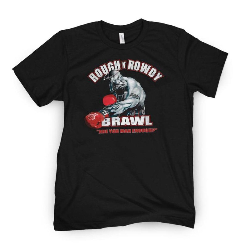 Rough And Rowdy Tee S Black