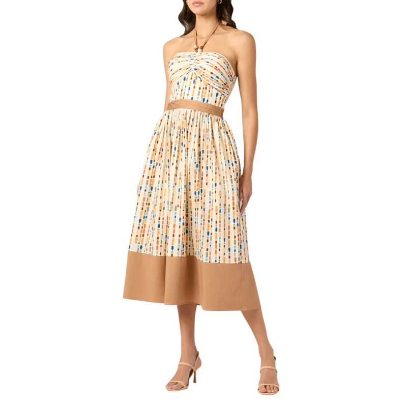 Serene Dress, Ivory Multi 0