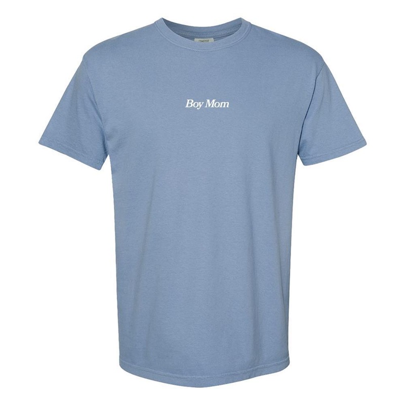 Boy Mom Tee Blue S