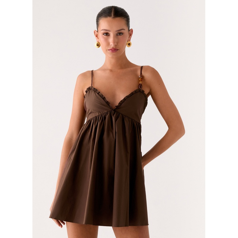 Jonas Mini Dress – Brown Brown US 0