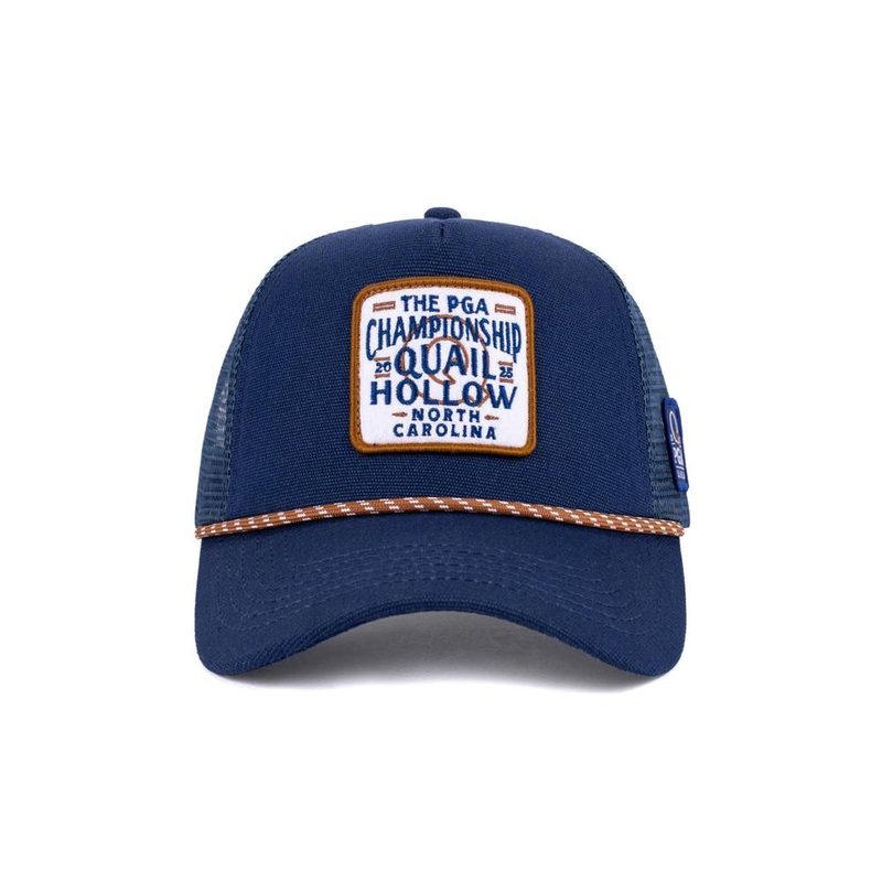 Barstool Golf x PGA Championship Nailhead Canvas Patch Hat Navy One Size