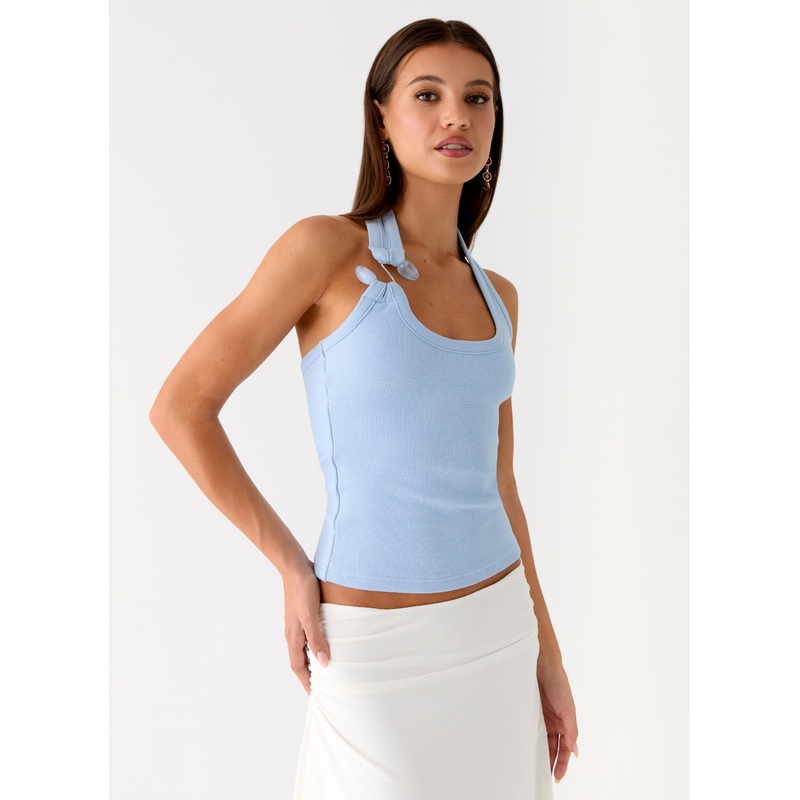 Cladena Top – Blue Blue US 0