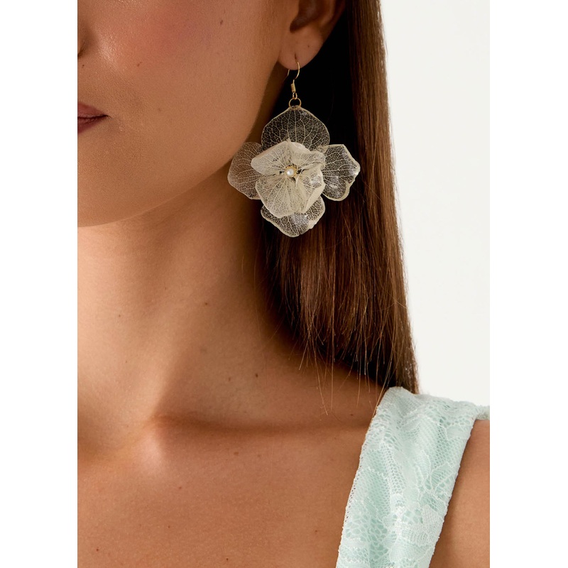 Onda Rosa Earrings – Ivory Ivory One Size