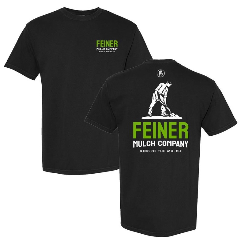 Feiner Mulch Company Tee Black S