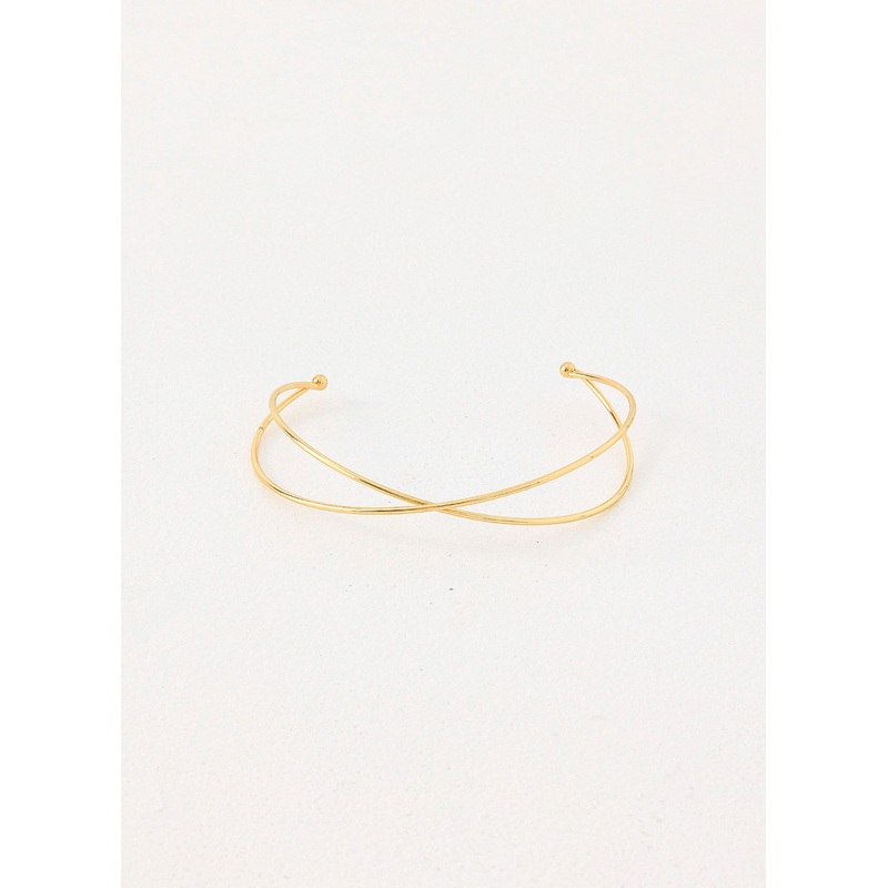 Glossy Hour Necklace – Gold Gold One Size
