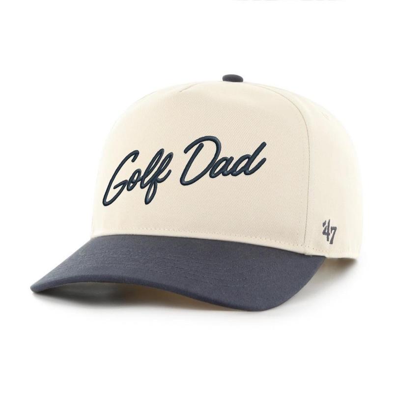 Golf Dad ’47 HITCH Two Tone Snapback Hat Navy One Size
