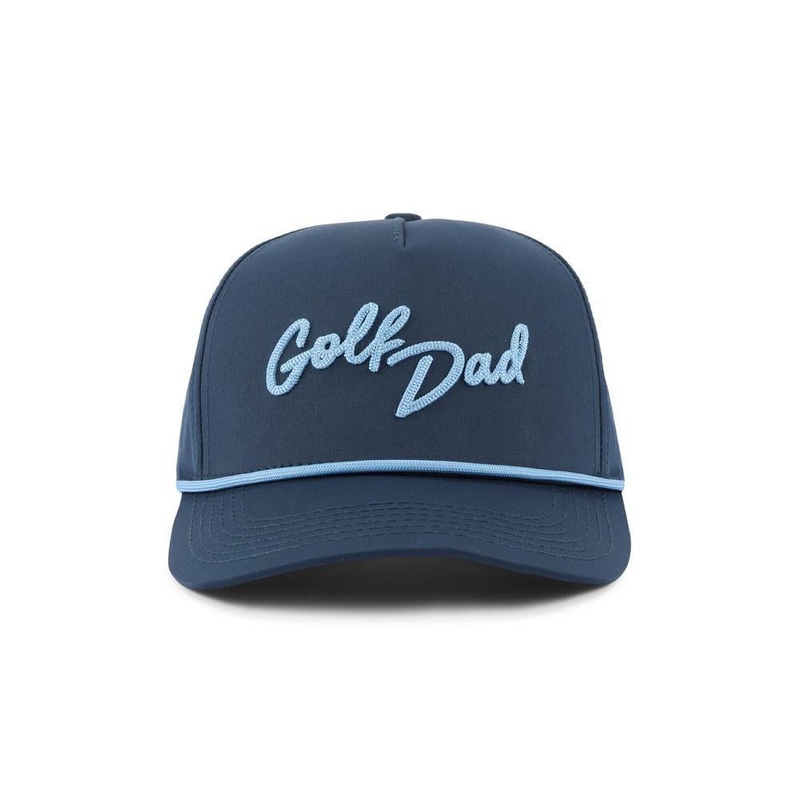 Golf Dad Performance Rope Hat Navy One Size
