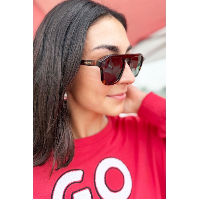 Addison Sunglasses Tortoise/Gray