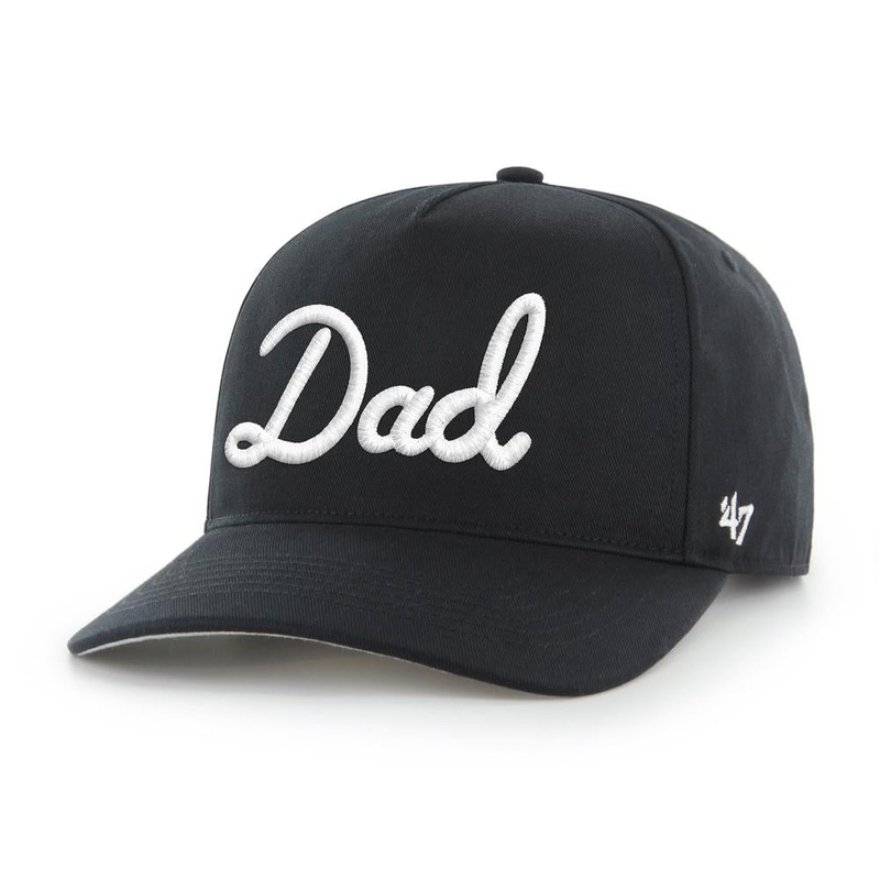 Dad ’47 HITCH Snapback Hat Black One Size