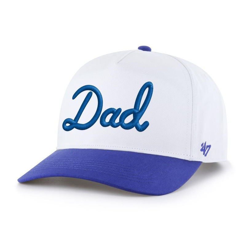 Dad ’47 HITCH Two Tone Snapback Hat II Blue One Size