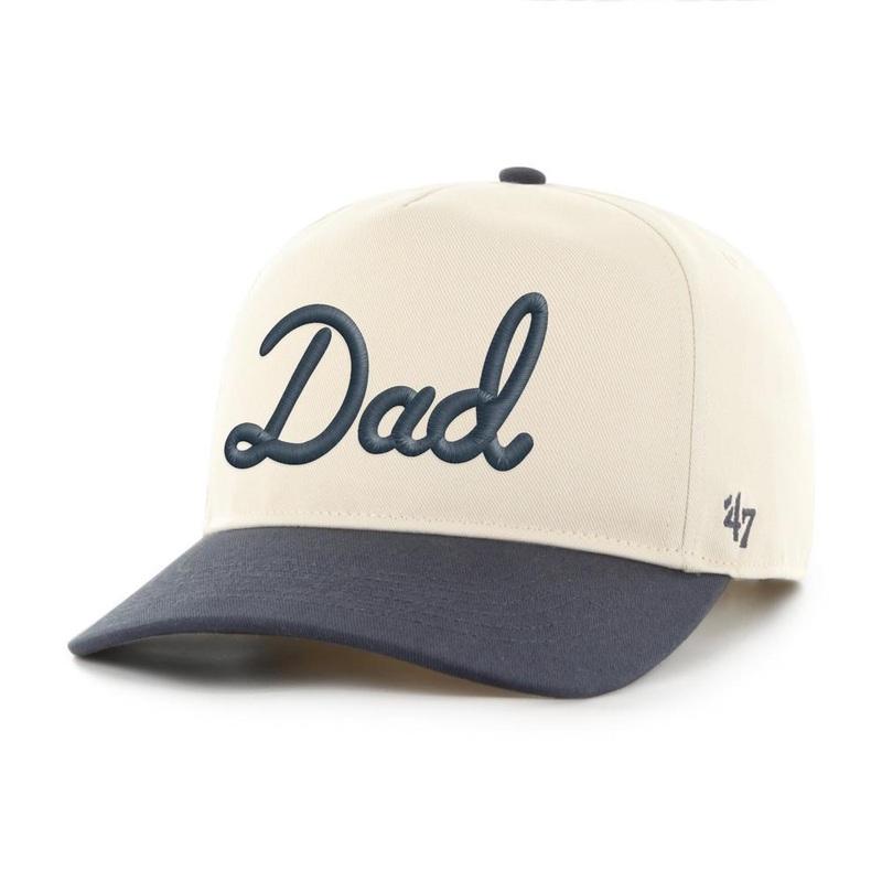 Dad ’47 HITCH Two Tone Snapback Hat Navy One Size