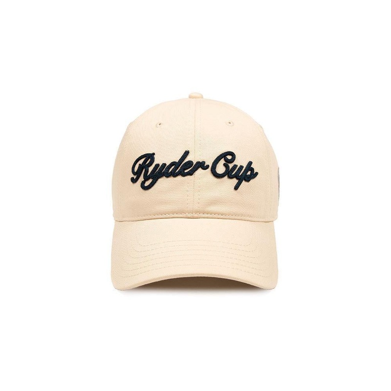 Barstool Golf x Ryder Cup Chainstitch Dad Hat Ivory One Size