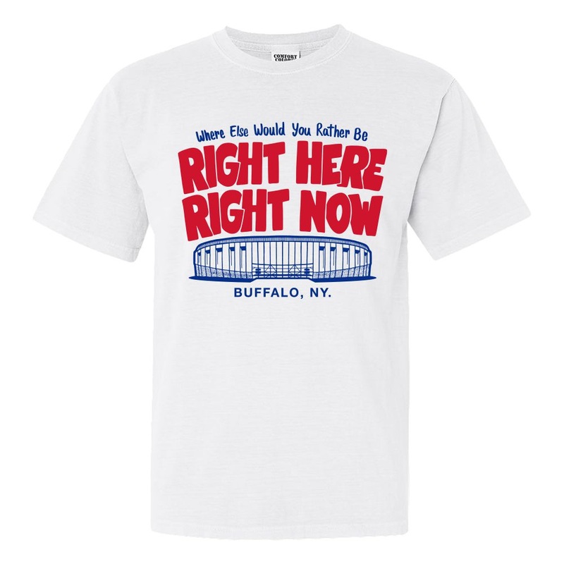 Right Here Right Now Tee White S