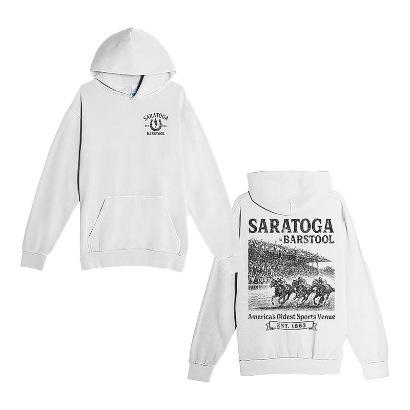 Saratoga x Barstool Sports Heritage Hoodie Grey S