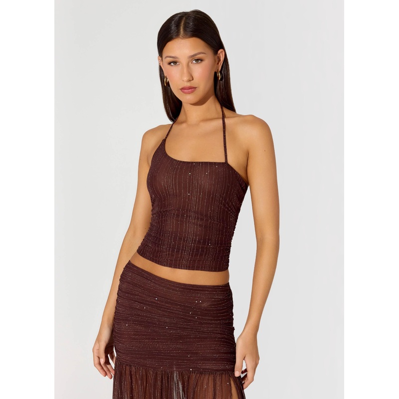 Sparkling Night Top – Chocolate Chocolate US 0