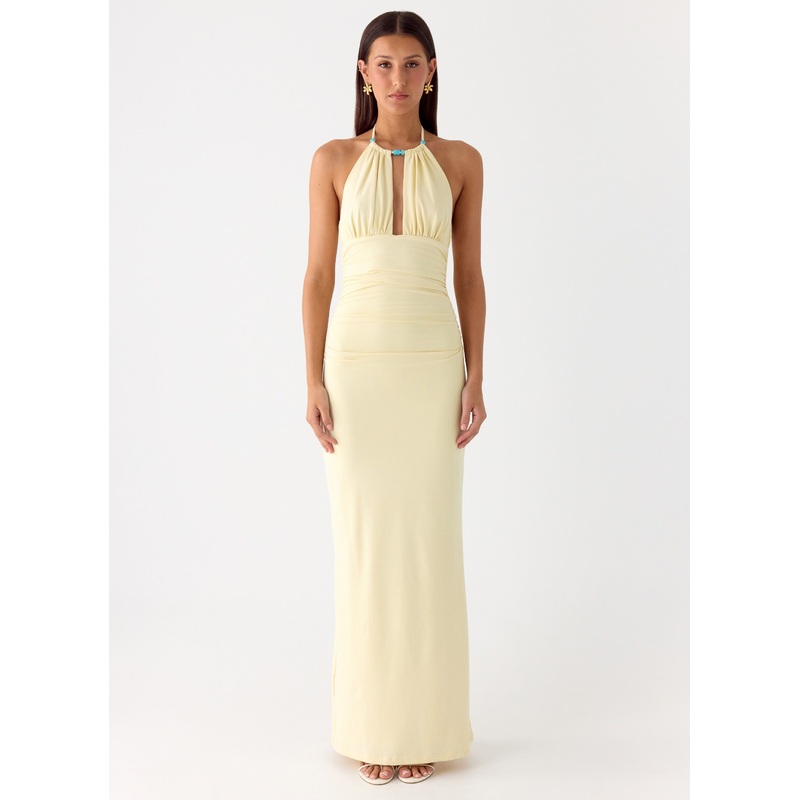 Madi Maxi Dress – Yellow Yellow US 0